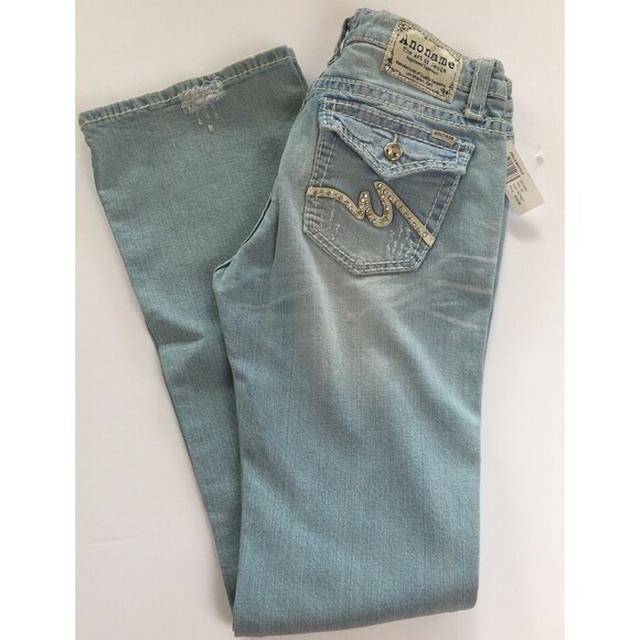 ANONAME Light Blue Ripped‎ Jeans Women's  Size 28  Joelle Boot  Msrp $110 - Picture 8 of 12